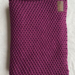 Szalik magenta purple z recyklingu